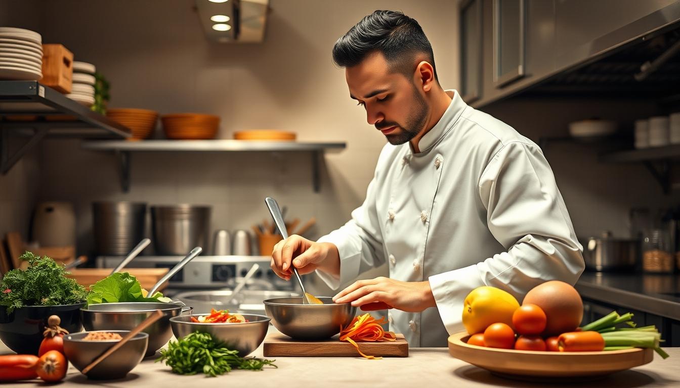 Ingredients prepared for a fast weeknight meal