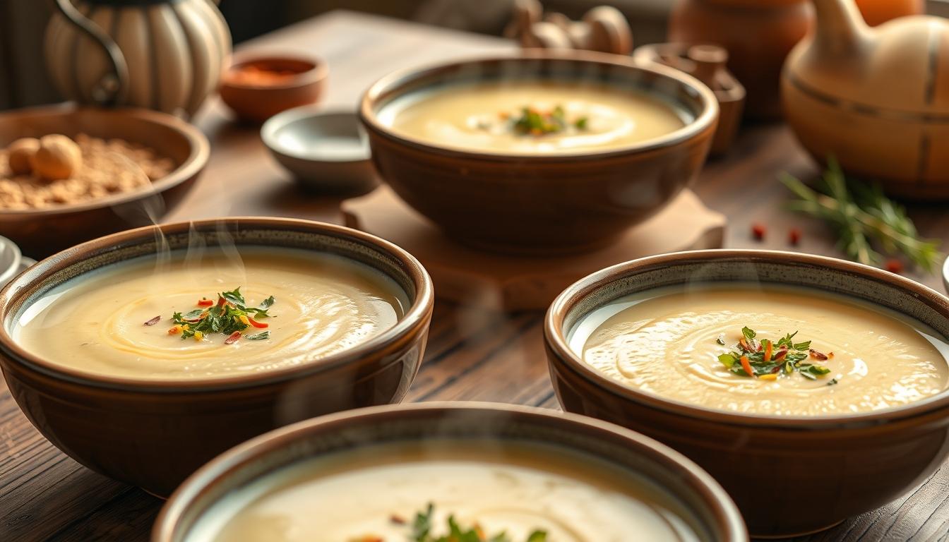 Fresh seasonal ingredients arranged for home cooking