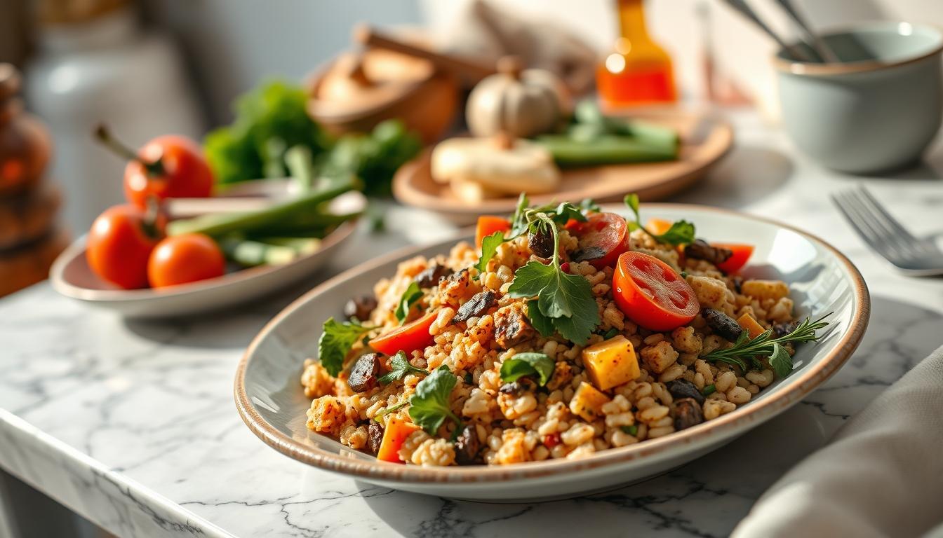 Fresh ingredients and home cooking inspiration